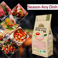 Himalayan Chef Pink Salt Fine, 2 Pounds (Pack of 1)