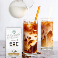 Eight O'Clock Coffee Barista Blends Ground Coffee, Caramel Latte, 11 Ounce