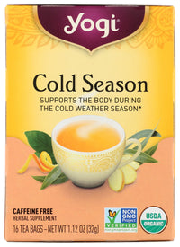 Yogi Tea, Cold Season, 16 Count