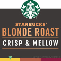 Starbucks Premium Instant Coffee, Blonde Roast, 100% Arabica, 1 Tin - upto 40 cups, 3.17 Oz