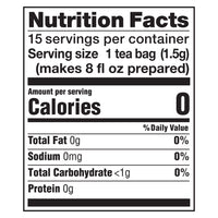 Lipton Herbal Tea Bags, Terrific Turmeric, 15 Count, Pack of 4