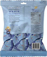 GIN GINS Super Strength Chewy Ginger Candy by The Ginger People - Anti-Nausea and Digestion Aid, Individually Wrapped Healthy Candy - Super Strength Ginger Flavor, Large 1 lb Bag (16 oz) - Pack of 1