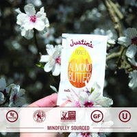 Justin's  Honey Almond Butter Squeeze Packs, Gluten-free, Non-GMO, Sustainably Sourced, 1.15 Ounce (10 Pack)