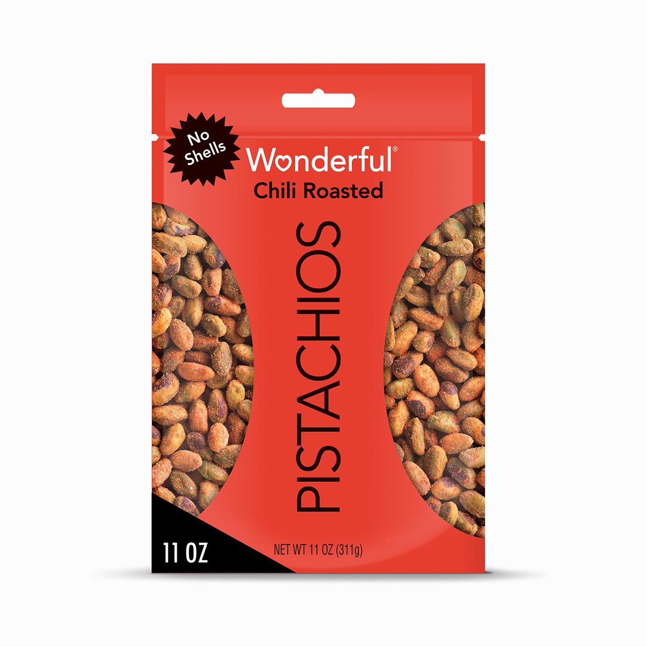 Wonderful Pistachios No Shells Chili Roasted, 11 Ounce