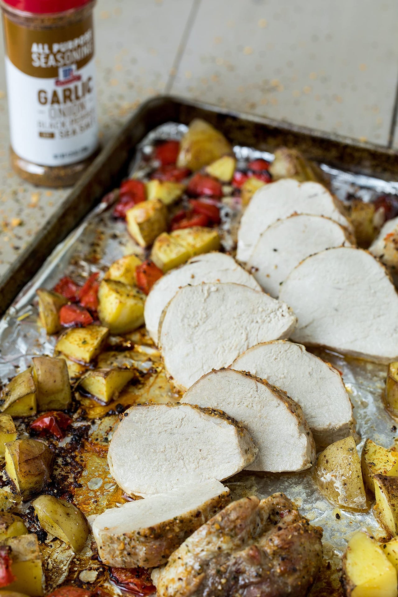 McCormick Garlic and Onion, Black Pepper and Sea Salt All Purpose Seasoning, 4.25 oz