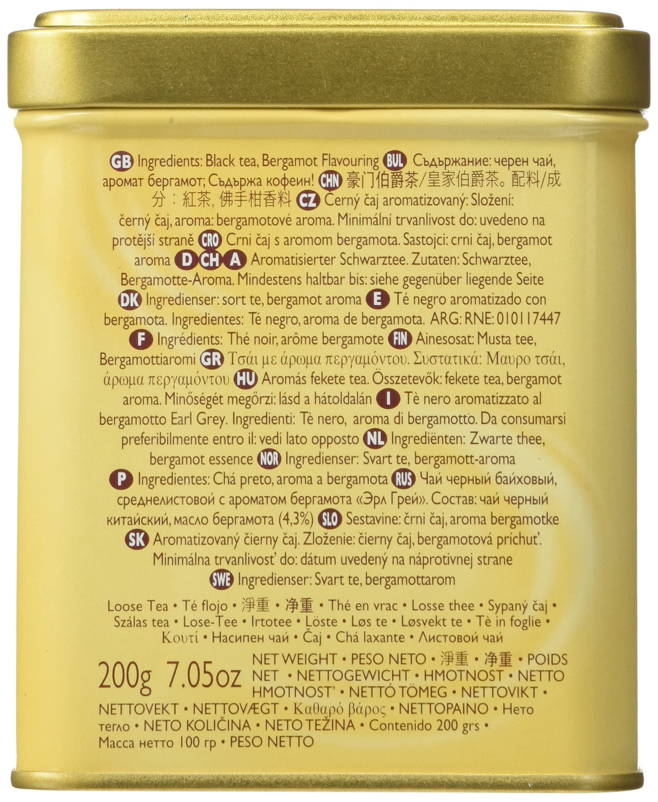 Twinings Earl Grey Tea, Loose Tea, 7.05 oz Tins