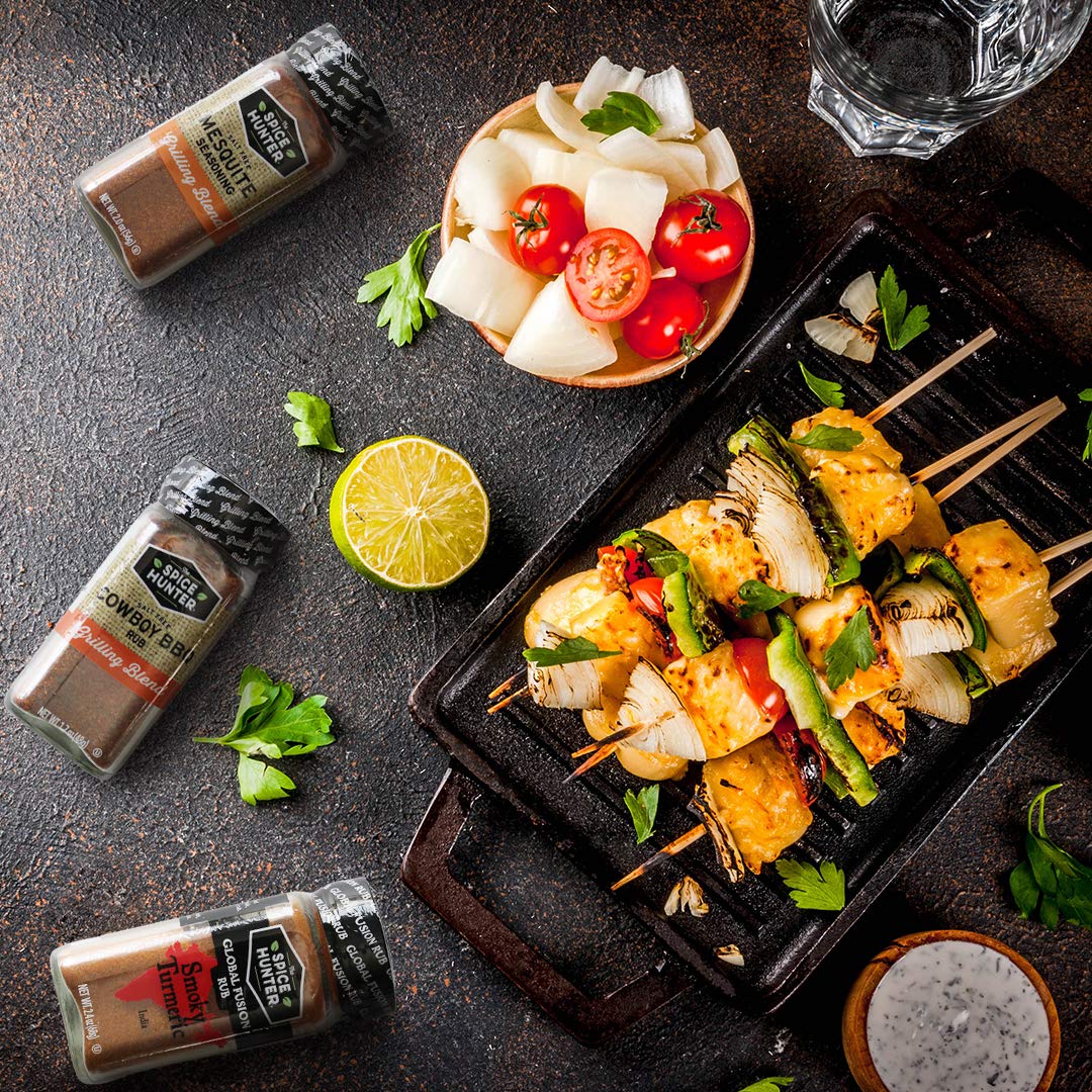 The Spice Hunter Rub, Cowboy Rub, Blend, 1.7-Ounce Jar