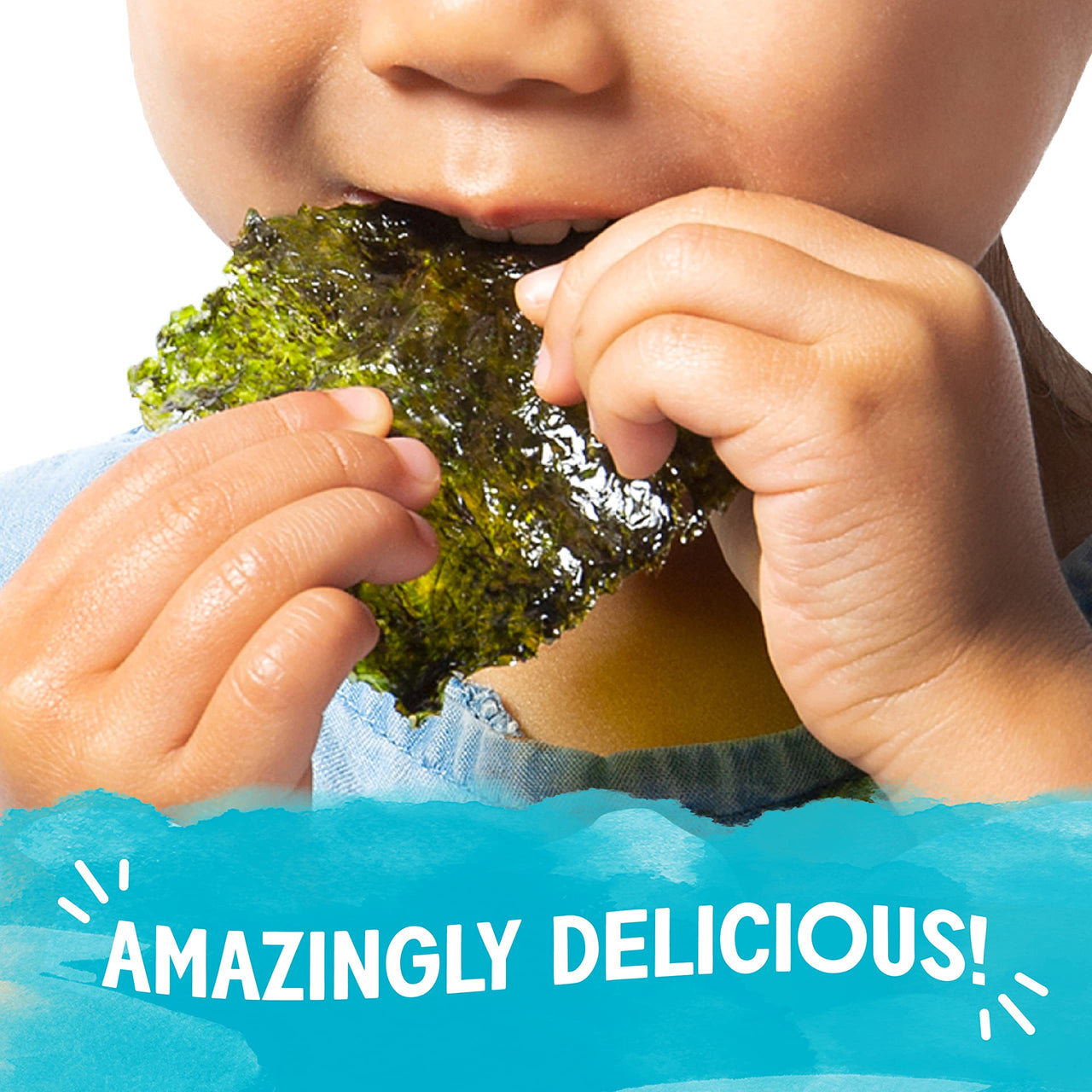 gimMe - Sea Salt - 20 Count - Organic Roasted Seaweed Sheets - Keto, Vegan, Gluten Free - Great Source of Iodine & Omega 3s - Healthy On-The-Go Snack for Kids & Adults