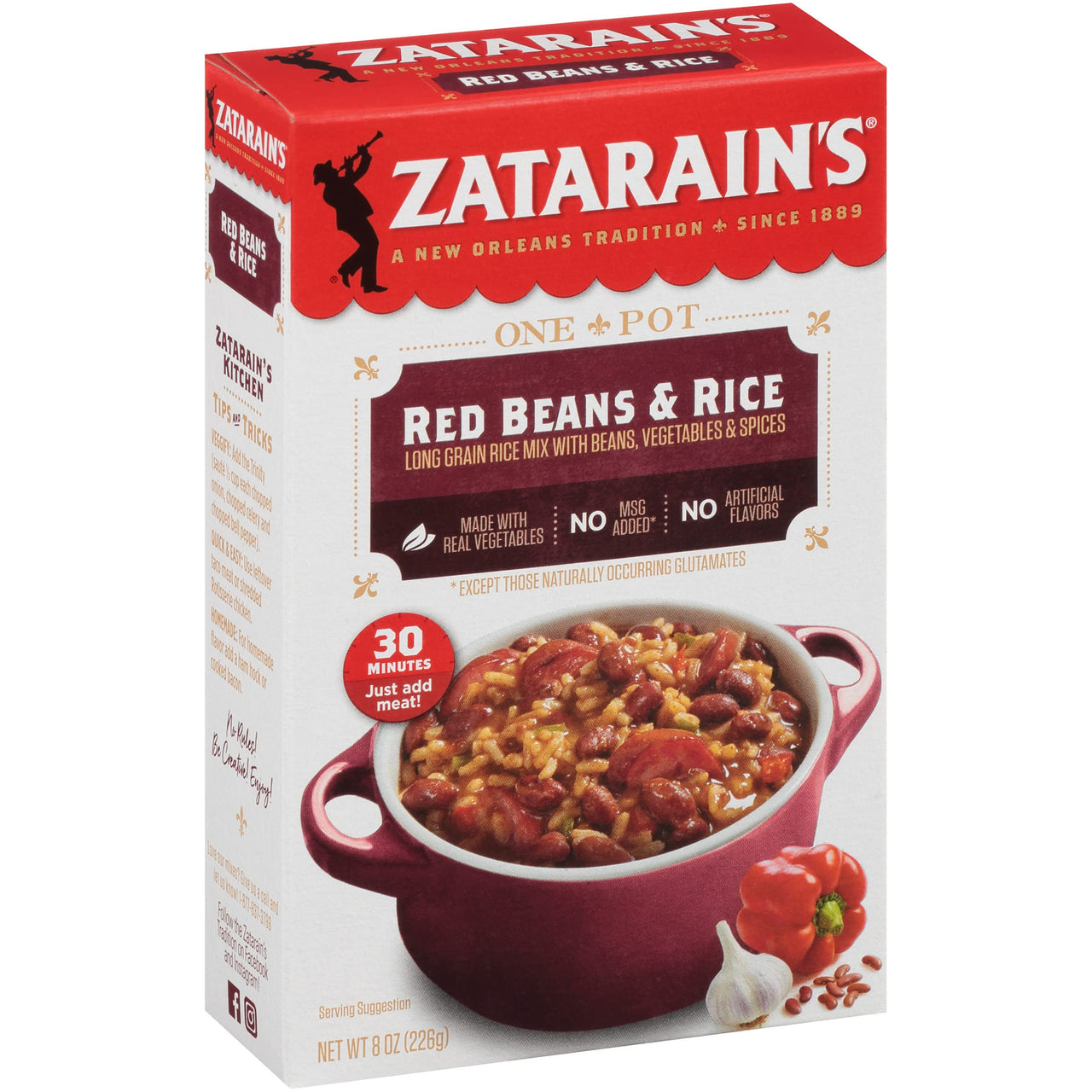 Zatarain's  Red Beans & Rice, 8 oz