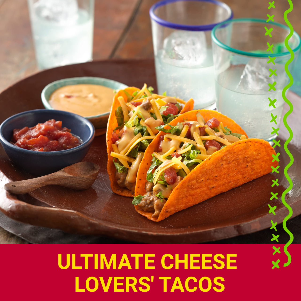 Old El Paso Stand 'N Stuff Bold Nacho Cheese Flavored Taco Dinner Kit, 9.5 oz