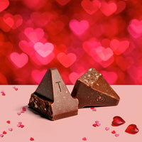 Toblerone Swiss Milk Chocolate Candy Bar with Honey and Almond Nougat, Valentines Chocolate, 12.6 oz