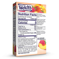 Welch's  Singles To Go Water Drink Mix - Powder Sticks, Strawberry Peach, 0.48 Ounce (Pack of 12)