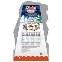 Kinder Holiday Advent Calendar, Individually Wrapped, Chocolate Advent Calendar 2022, 7.1 Ounces, 1 Pack, 24 Pieces