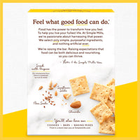 Simple Mills Almond Flour Crackers, Fine Ground Sea Salt Snack Packs - Gluten Free, Vegan, Healthy Snacks, 4.9 Ounce (Pack of 1)