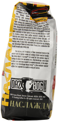 Dazbog Coffee | Roulette Blend | Ground Coffee | 11 oz. | Light & Dark Roasts | Smoky French Roasted Coffee | Full Bodied Blend | Vacuum Sealed Freshness