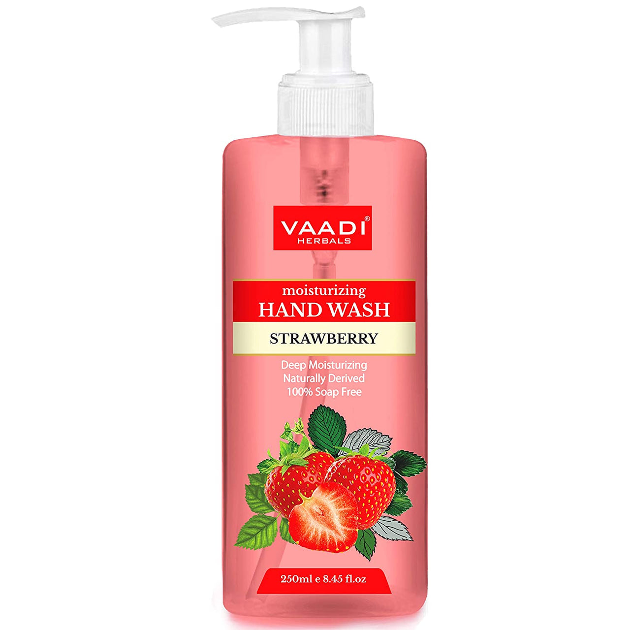 Vaadi Herbal Moisturizing Strawberry Hand Wash - 250 ml