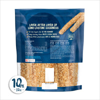 Purina Busy Rawhide Small/Medium Breed Dog Bones, Chewnola With Oats & Brown Rice - 10 ct. Pouch