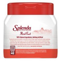 SPLENDA Naturals Zero Calorie All Natural Granulated Sweetener - Jar, Monk Fruit, 9.8 Oz