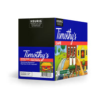 Timothy's  World Coffee Rainforest Espresso K-cup for Keurig Brewers, 24 Count