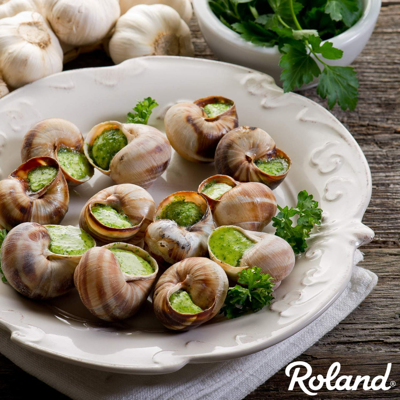 Roland Foods Extra Large Snail Shells, Specialty Imported Food, 36 Count Bag