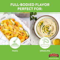 Pompeian USDA Certified Organic Extra Virgin Olive Oil Non-Stick Cooking Spray, Full-Bodied Flavor, Perfect for Salads and Pasta Drizzling, Naturally Gluten Free, Non-Allergenic, Non-GMO, No Propellants, 5 FL. OZ., Single Bottle