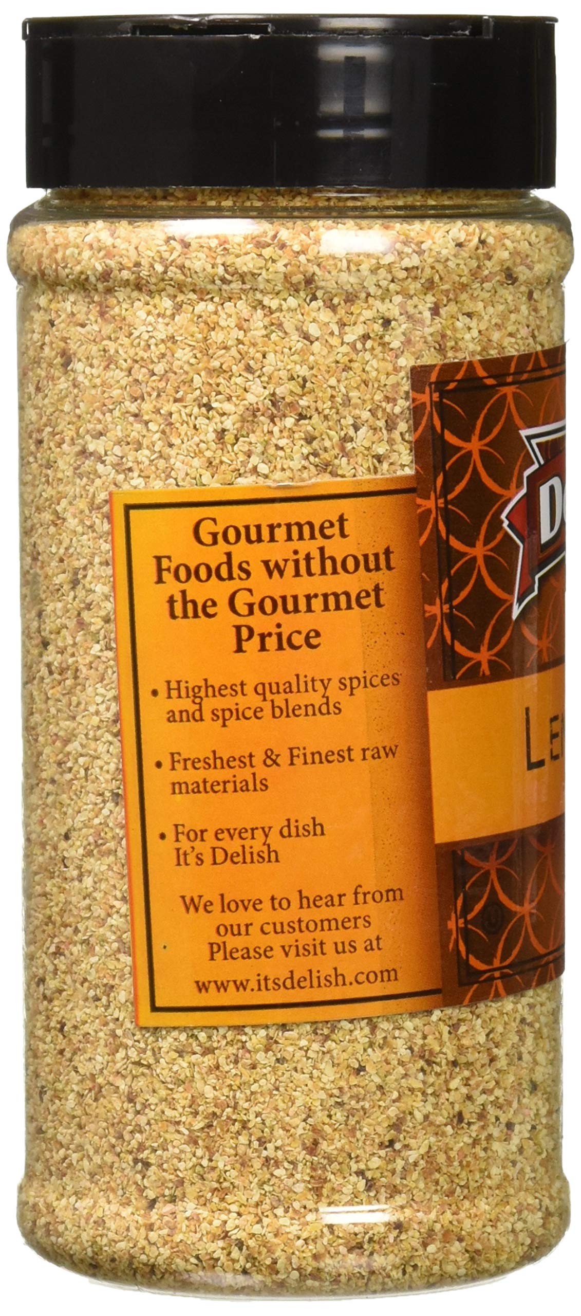 Its Delish Granulated Lemon Peel, 8 Ounce