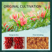 Soeos Chili Flakes 7oz (198g), Non-GMO, All Natural, Premium Sichuan Chili Flakes, Medium Hot, Crushed Red Pepper Flakes, Sichuan Red Chili Pepper, Dried Chili Flakes Bulk, Szechuan Chili Flakes.