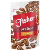 Fisher Snack Praline Pecans, 5.5 Ounces, Made with Whole Mammoth Pecans