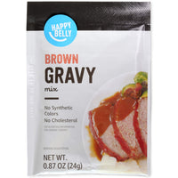 Happy Belly Brown Gravy Mix, 0.87 Oz (Pack of 12)