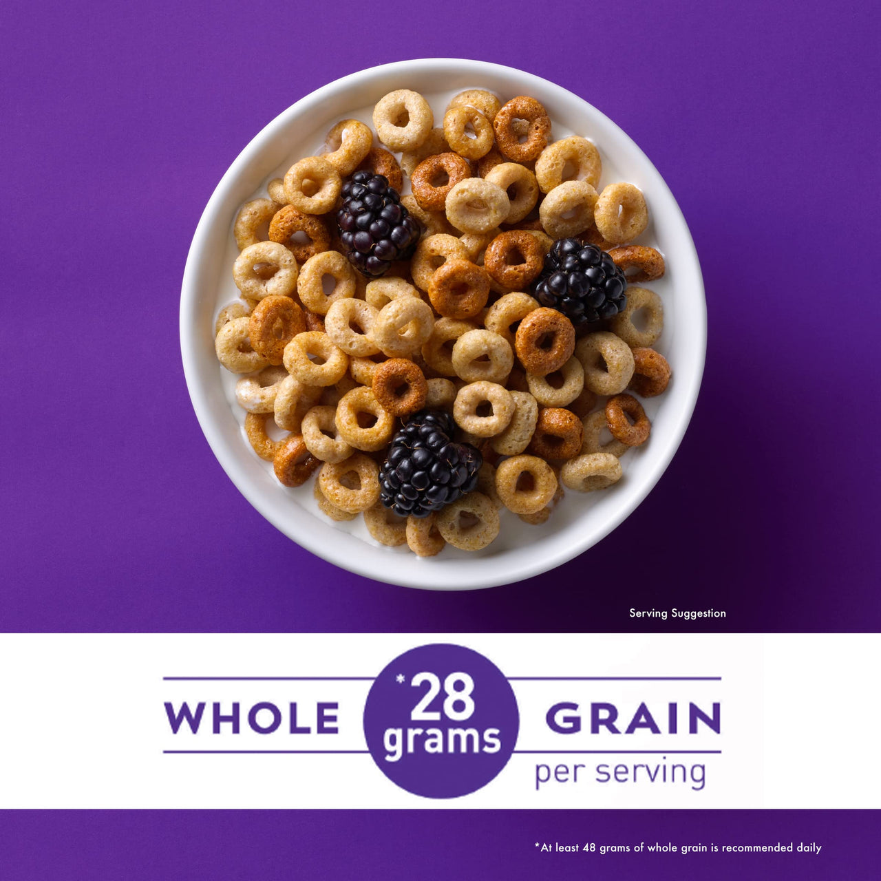 Multi Grain Cheerios, Breakfast Cereal, Gluten Free, Whole Grain Oats, 12 oz