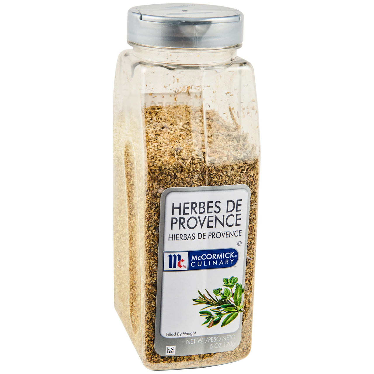 McCormick Culinary Herbes de Provence, 6 oz - One 6 Ounce Container of Herbes de Provence Seasoning, Blend of Rosemary, Thyme, Sage, Lavender and More