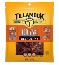 Tillamook Country Smoker Real Hardwood Smoked Beef Jerky, Teriyaki, 2.5 Ounce