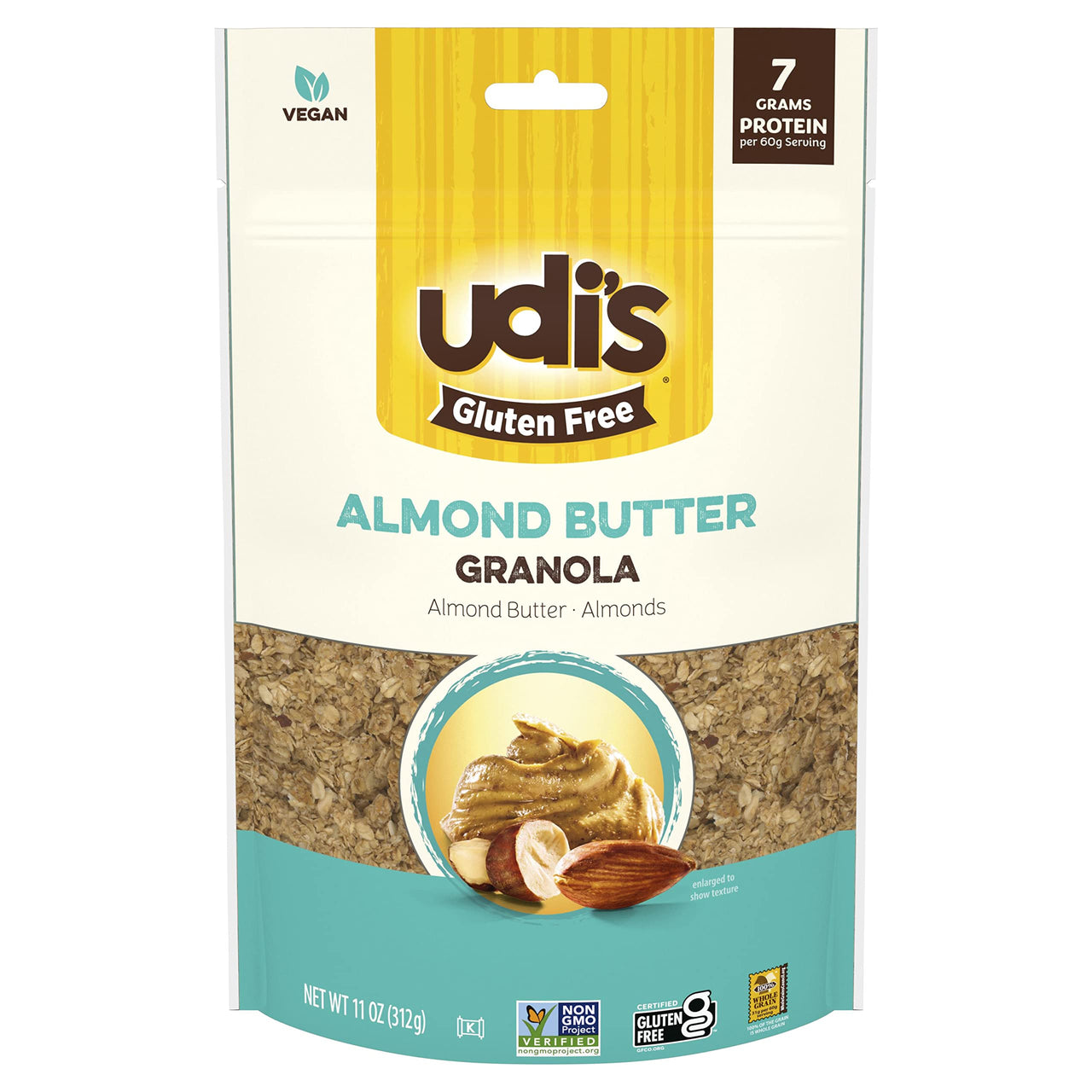 Udi's  Gluten Free Almond Butter Granola, 11 oz.