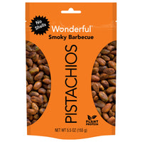 Wonderful Pistachios No Shells, BBQ, 5.5 Oz Bag