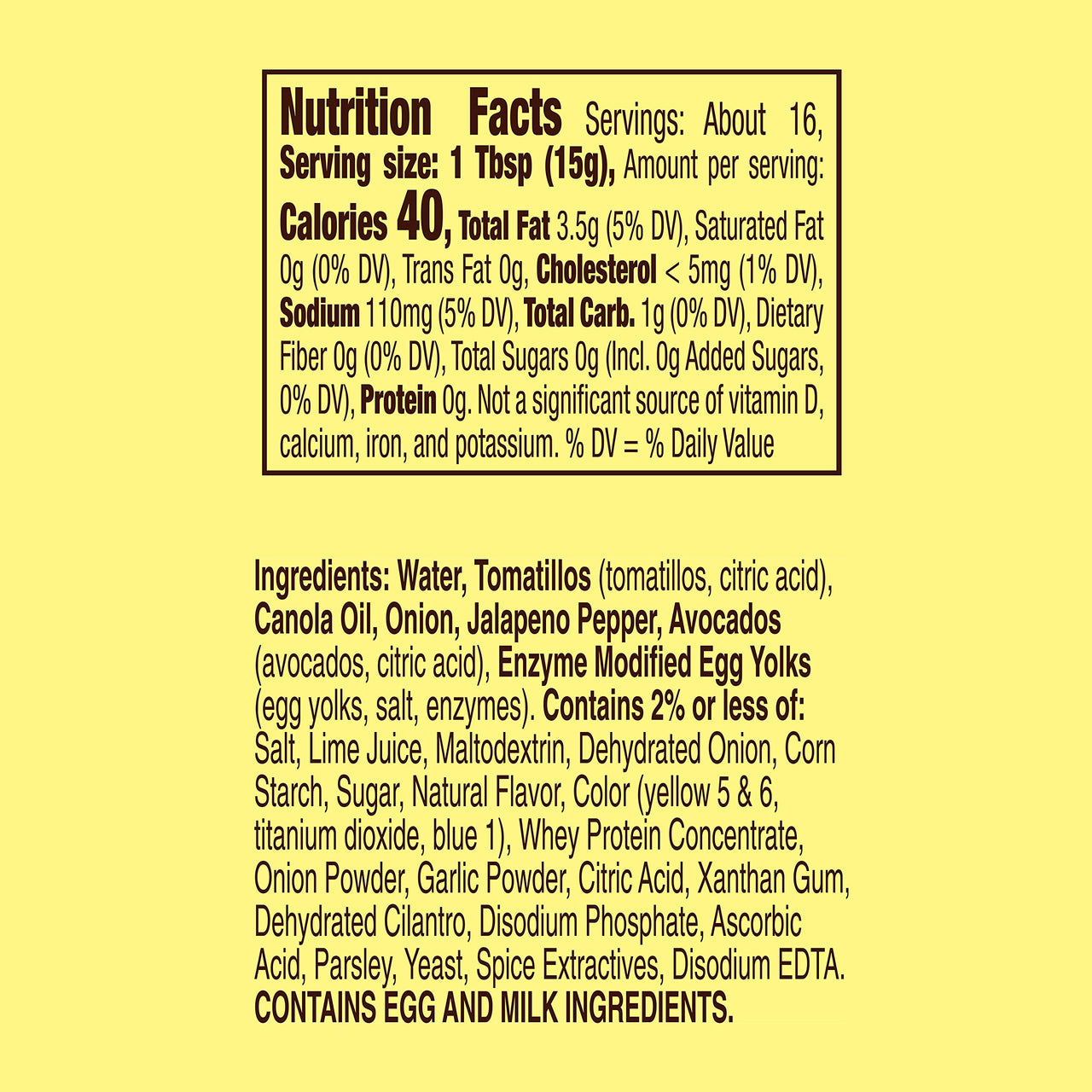 Old El Paso Taco Sauce - Creamy Salsa Verde, 9 oz.