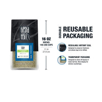 Tiesta Tea Yerba Mate 12oz Bulk Bag - Traditional Loose Leaf Green Mat Tea, High Caffeine, Hot & Ice Tea, 200 Cups, Natural Flavors, No Artificials, Premium Loose Leaf Tea