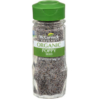 McCormick Gourmet Organic Poppy Seed, 2.12 oz