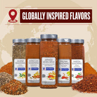 McCormick Culinary Za'atar Seasoning, 12.5 oz - One 12.5 Ounce Container of Zaatar Seasoning Blend, Adds Middle Eastern Flavor to Beef, Chicken, Lamb, Hummus, Roasted Vegetables, and More