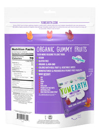 YumEarth Spring Fruit Gummy Snack Packs, 10 Count - Allergy Friendly, Non GMO, Gluten Free, Vegan