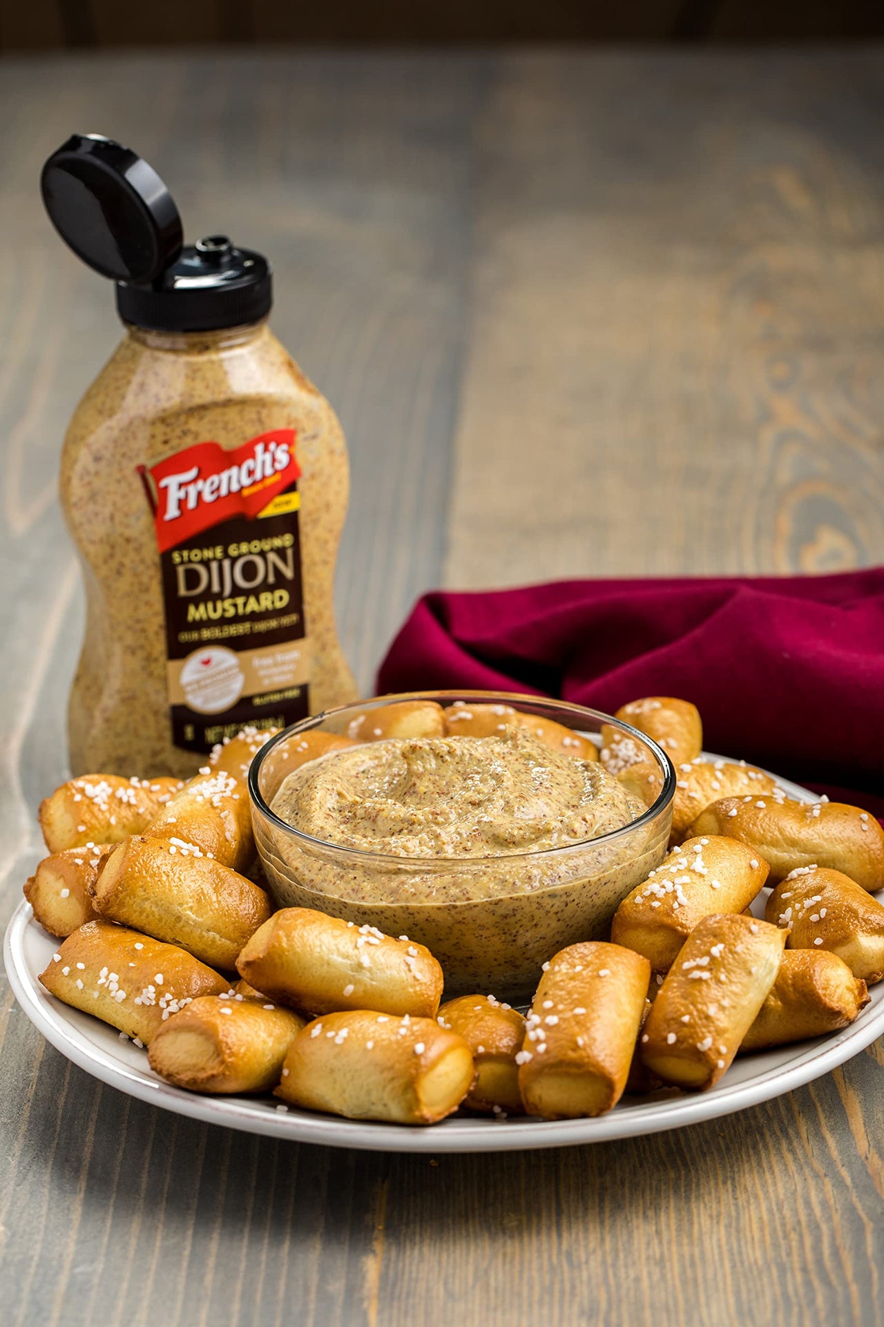 French's  Stone Ground Dijon Mustard, 12 oz