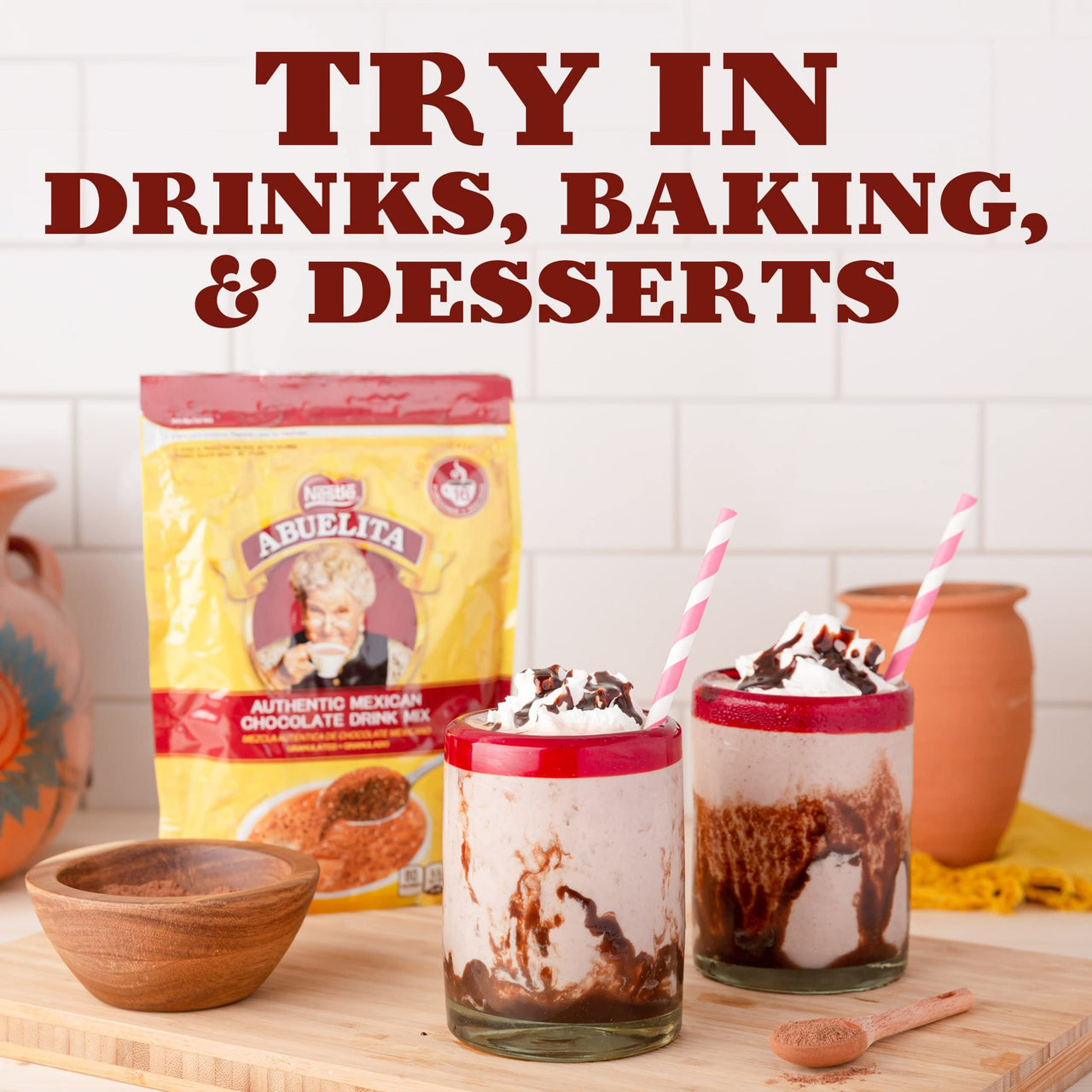 Nestle Abuelita Authentic Mexican Hot Chocolate Granulated Mix
