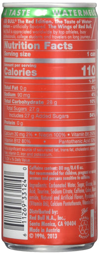 Red Bull Energy Drink, the Summer Edition, 8.4 Fl oz