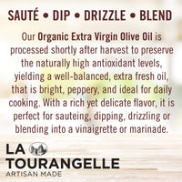 La Tourangelle Extra Virgin Olive Oil Spray, Cold-Pressed Extra Virgin, All-Natural, Artisanal, Great for Cooking, Sauteing, Grilling, and Dressing, Cooking Spray Oil, 5 fl oz