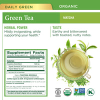 Traditional Medicinals - Organic Green Tea Variety Pack - Includes Matcha, Ginger, Peppermint and Lemongrass - 64 Tea Bags Total (4 Pack),16 Count (Pack of 4)