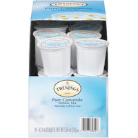 Twinings Herbal Camomile Tea K-Cup Pods for Keurig, Naturally Caffeine Free, Made with Pure Camomile Blossoms, 24 Count (Pack of 1)