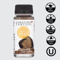 Sabatino Tartufi Truffle Zest Seasoning, The Original All Purpose Gourmet Truffle Powder, Plant Based, Vegan and Vegetarian Friendly, Low Carb, 1.76 oz