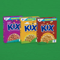 Honey Kix, Whole Grain Cereal, Crispy Corn Puffs, 18 oz