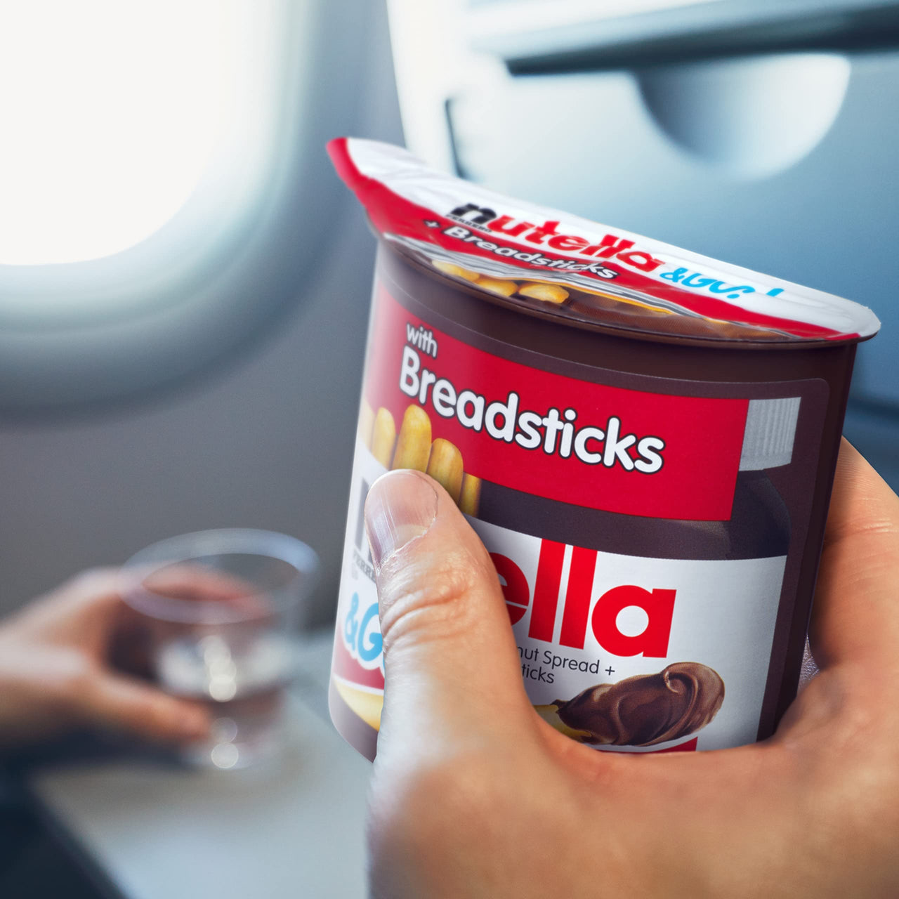 Nutella & GO! Hazelnut And Cocoa Spread With Breadsticks, Snack Pack, Easter Basket Stuffers, 1.8 oz each, 4 Pack