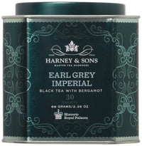Harney & Sons HRP Earl Grey Imperial Tea Tin | 30 Sachets, Historic Royal Palaces Collection