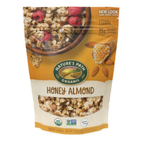 Nature's  Path Organic Gluten Free Honey Almond Granola, 11 Ounce, Non-GMO, 15g Whole Grains, with Omega-3 Rich Chia Seeds
